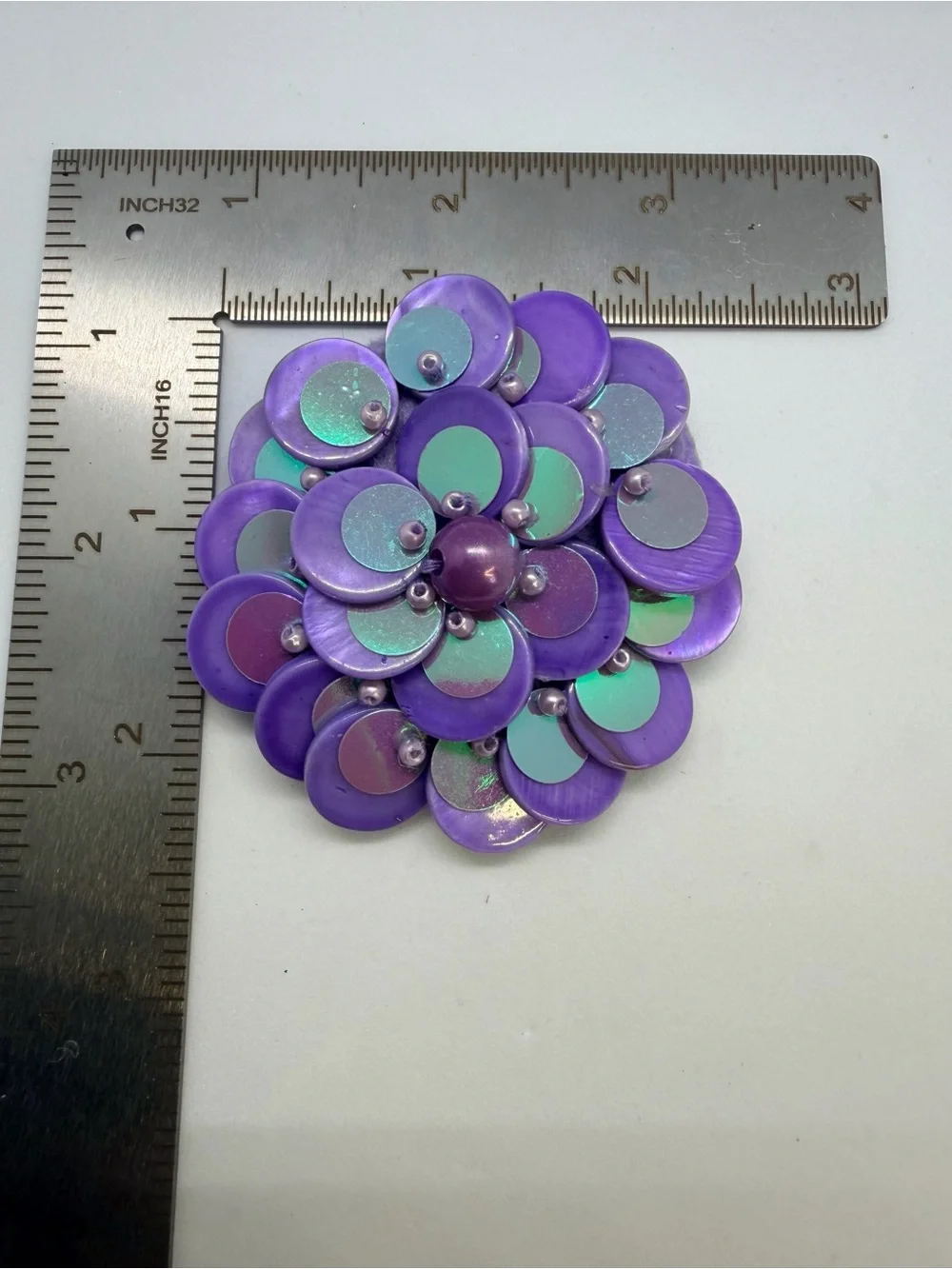 Vintage Purple Statement Brooch